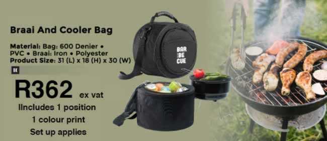 Braai and cooler bag