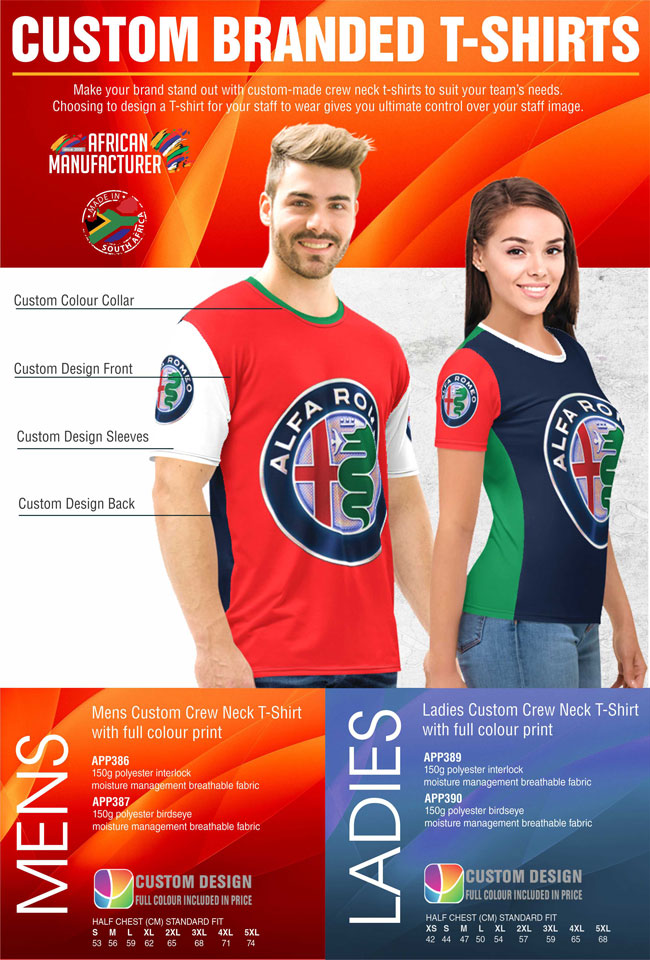 CUSTOM BRANDED TSHIRTS