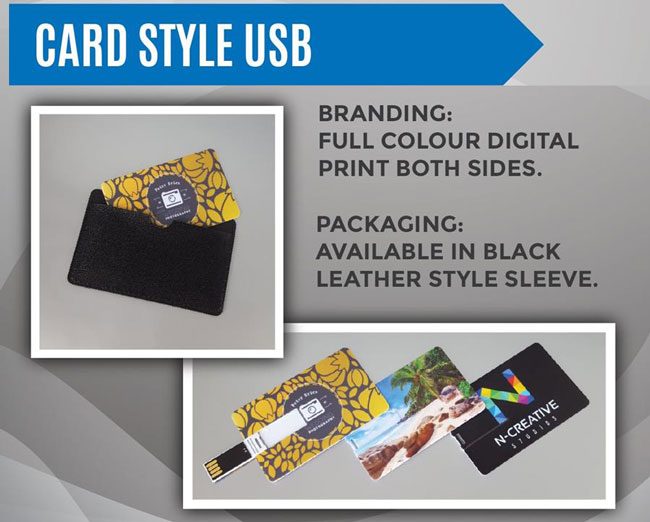 Card Style USB Promotion