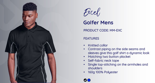 Exel golfer