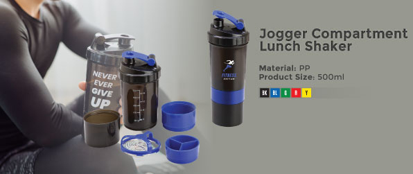 jogger lunch shaker