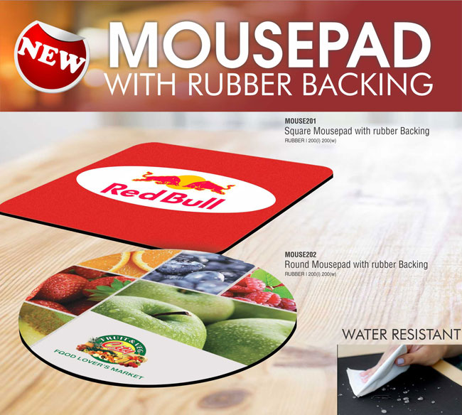 pvc mousepad RUBBER 