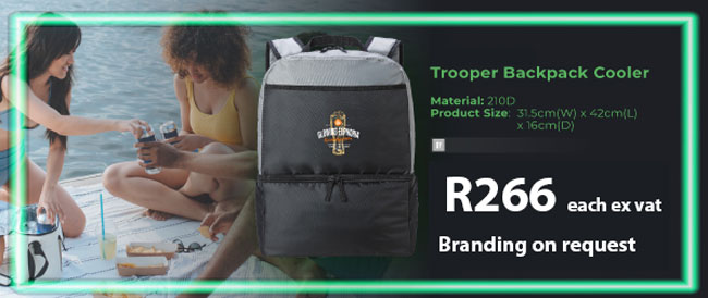 trooper backpack cooler